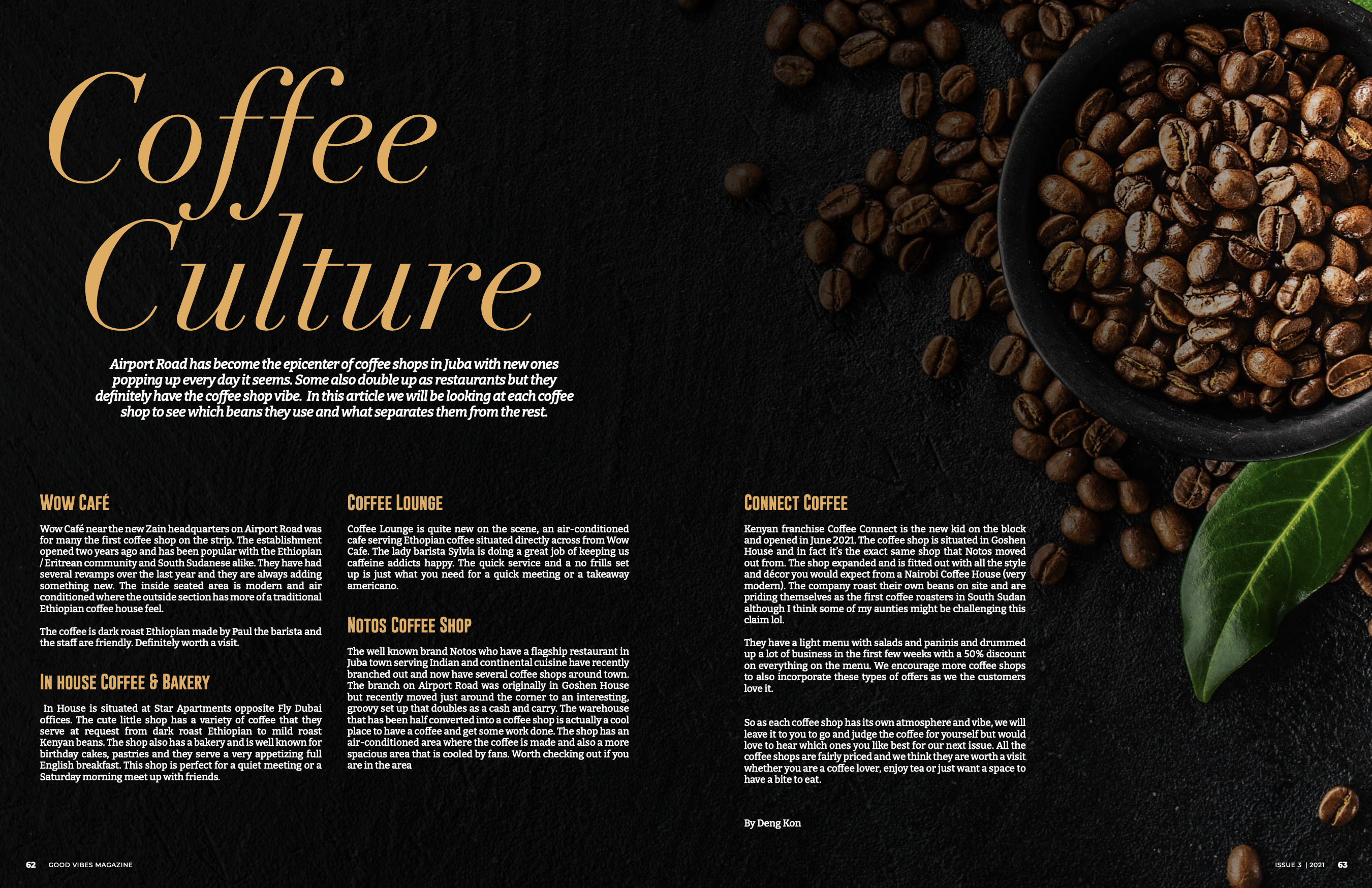 Coffee Culture (Juba coffee shops review)